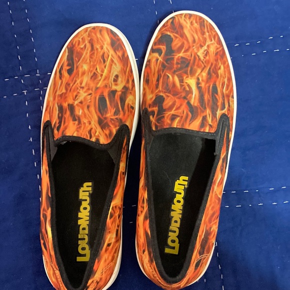 Loudmouth Other - Loudmouth orange multi color with black 8 1/2 men’s.